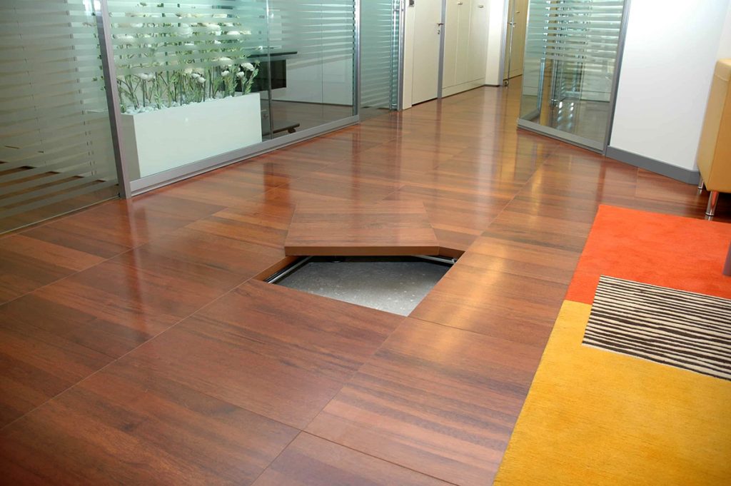 What is raised access flooring?